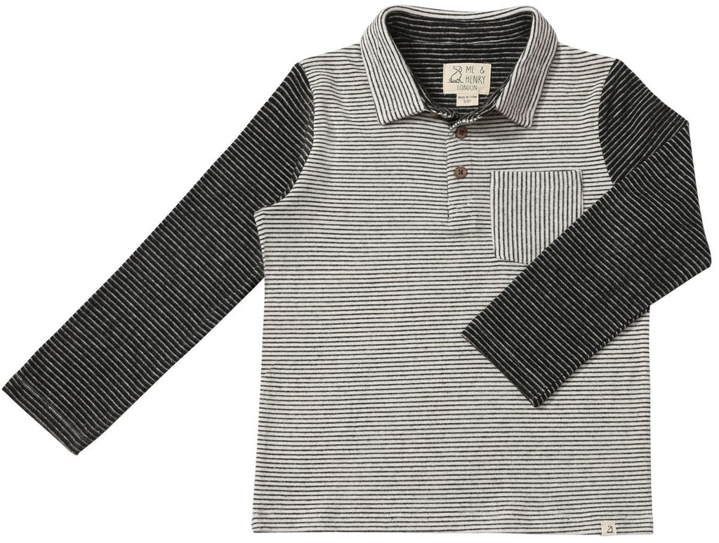 Troy Polo | White & Black | Me & Henry