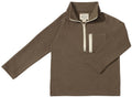 Picket Zip Up Top | Olive Waffle | Me & Henry