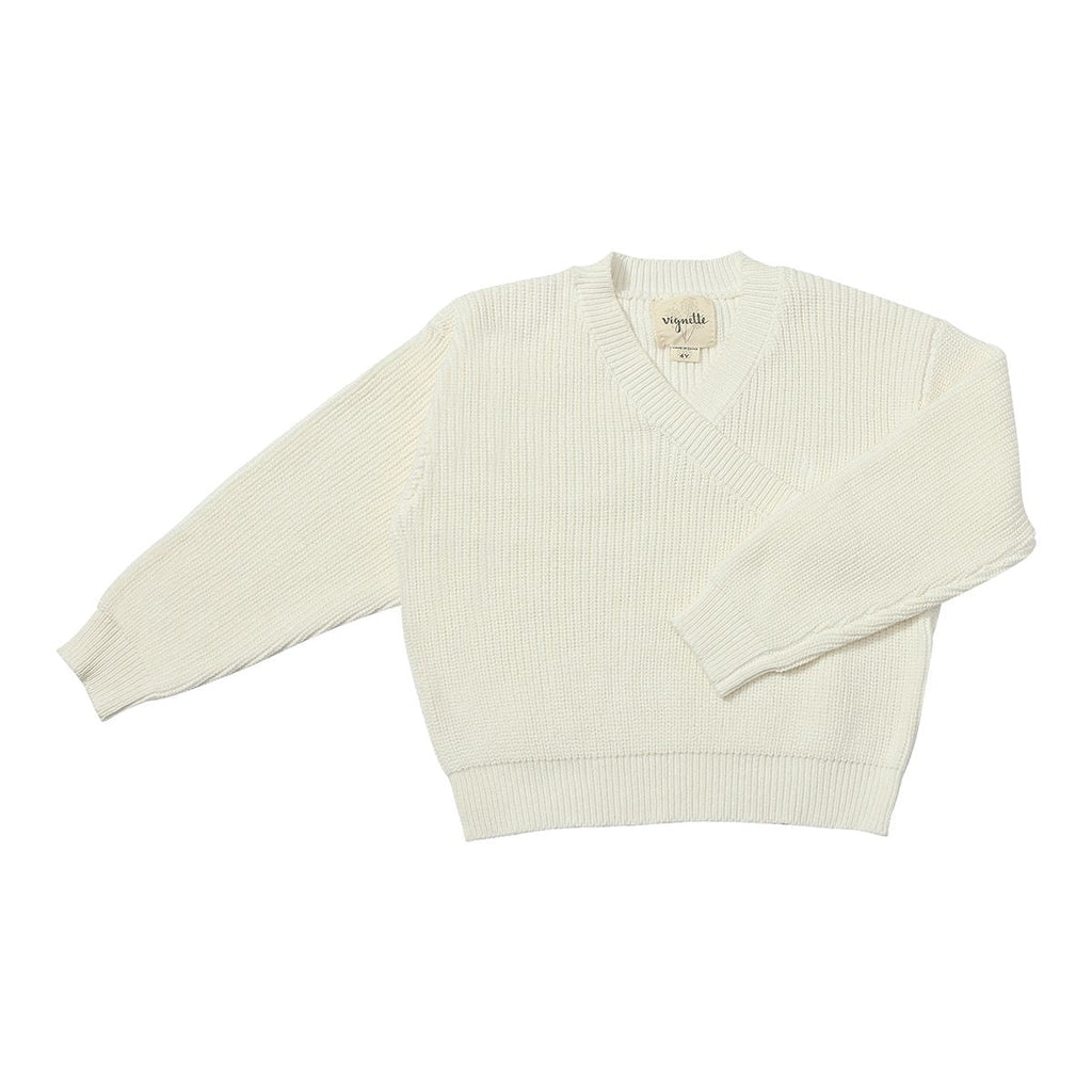 Zoe Sweater | Ivory Knit | Vignette