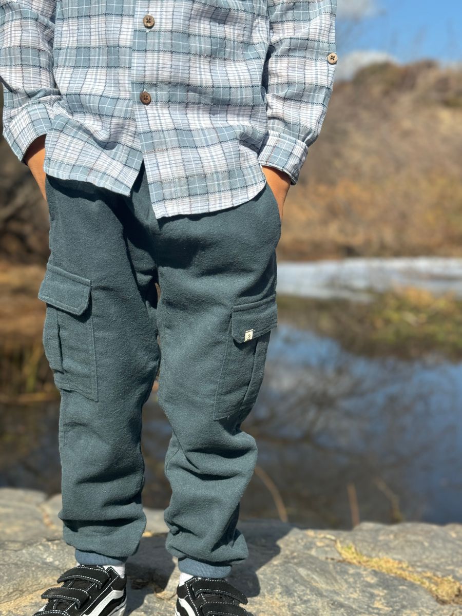 Arnie Cargo Pant | Blue | Me & Henry