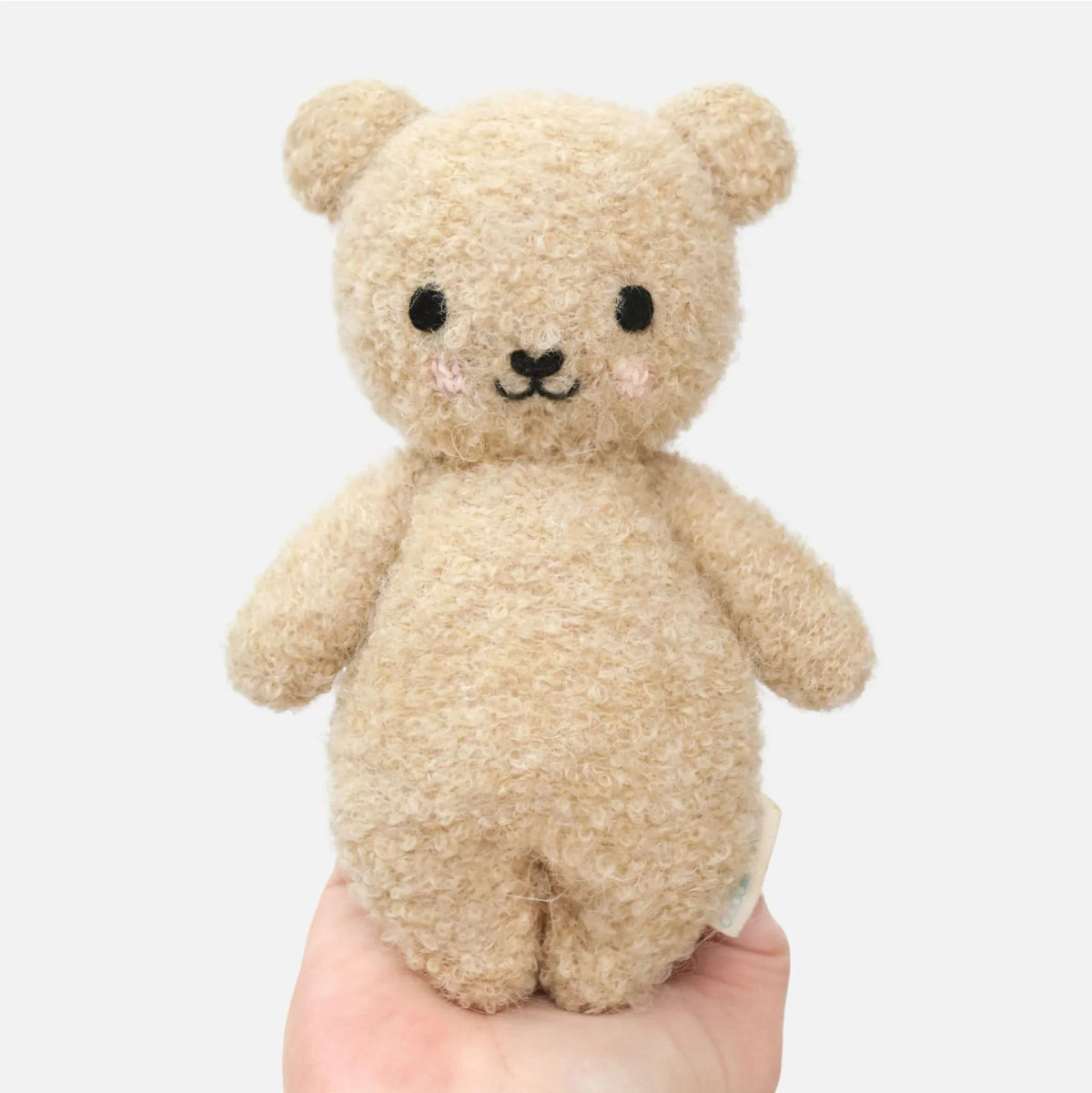 Baby bouclé bear (Honey) | Cuddle + Kind