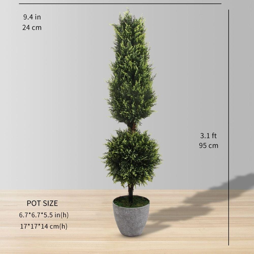 Jacob Potted Boxwood Topiary Plant (Multiple Sizes)