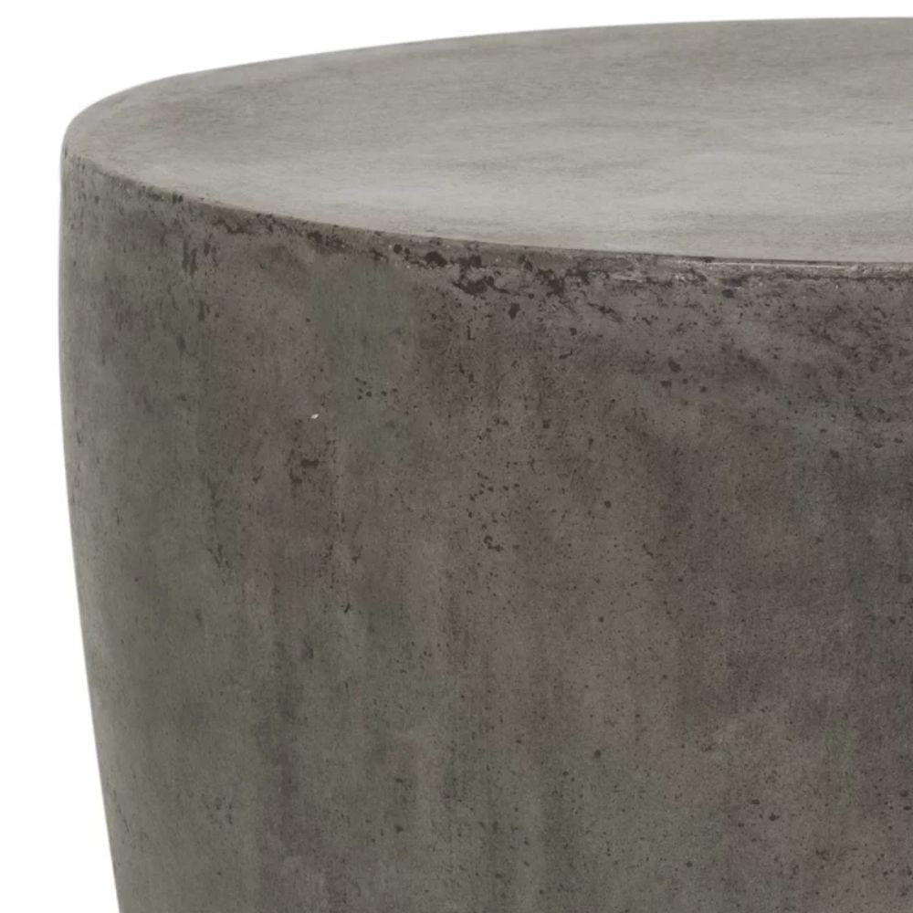 Olivia Concrete Terrazzo Mid-Century End Table