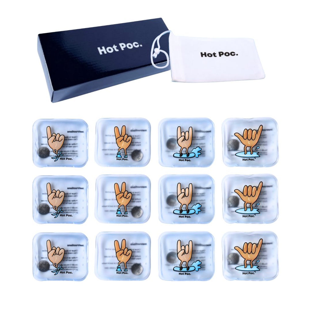 Reusable Hand Warmers Family 12-Pack  | HotPoc