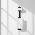Set of 2 Metal Wall Mount Easel (Black)