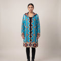 Sky Blue Long Coat