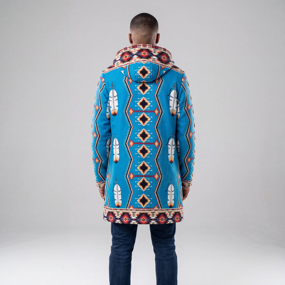 Sky Blue Long Coat
