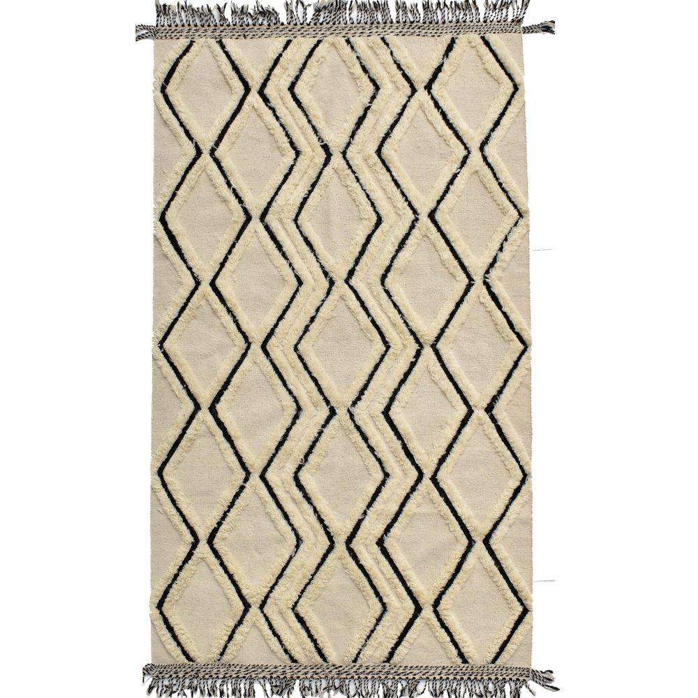 Amber Woven Wool 6X9 Rug