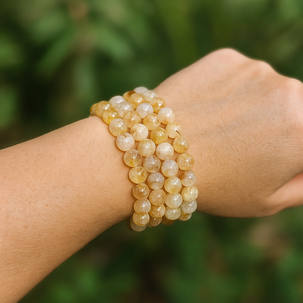 Citrine Gemstone Bracelet