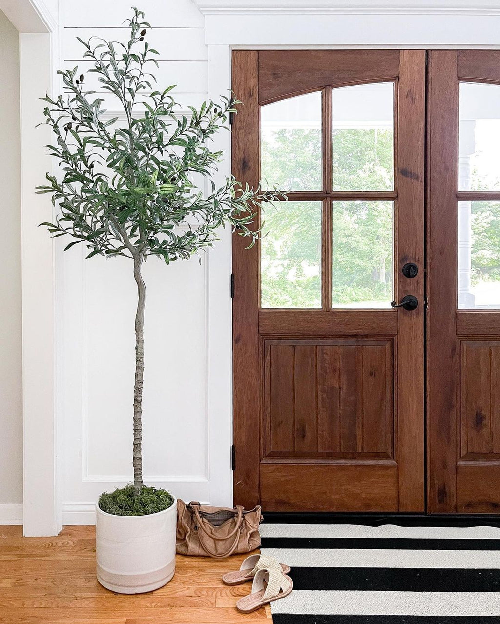 Oli Artificial Olive Tree Potted Plant (Multiple Sizes)