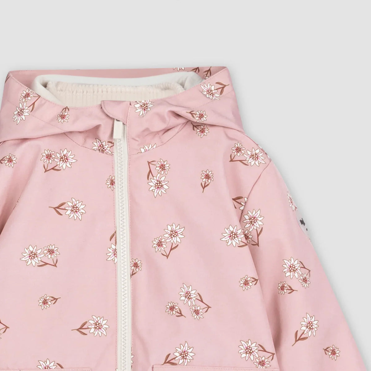 3-in-1 Jacket | Daisy Print on Rose | Miles The Label