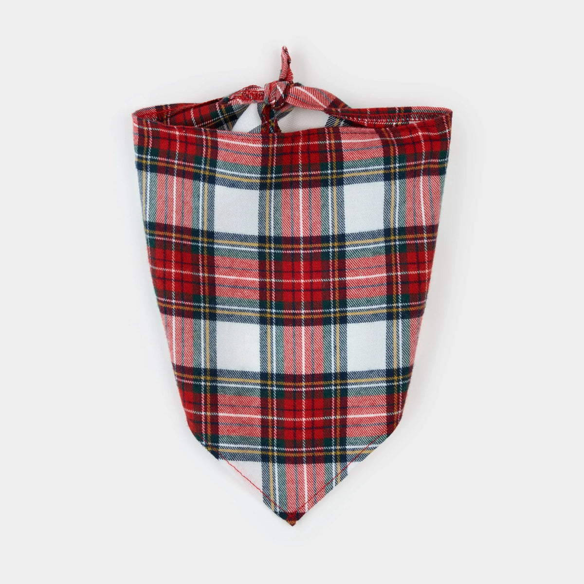 Dog Bandana | Red Tartan Plaid | Petit Lem