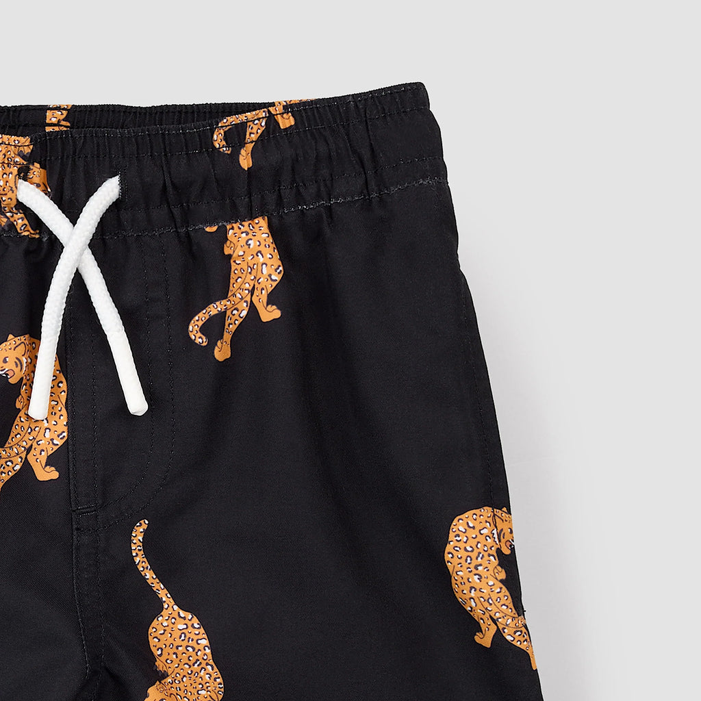 Swim Trunk | Panthers on Black | Miles the Label