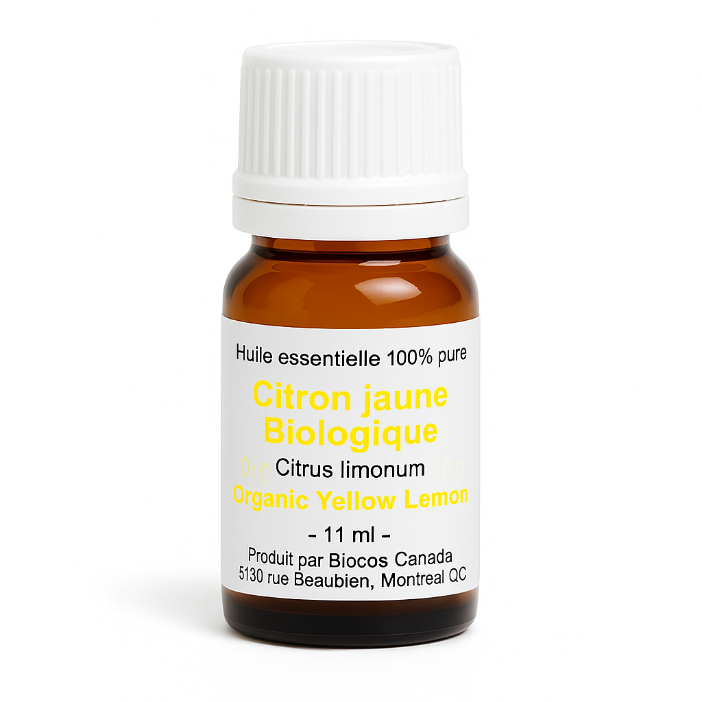 Citron jaune biologique