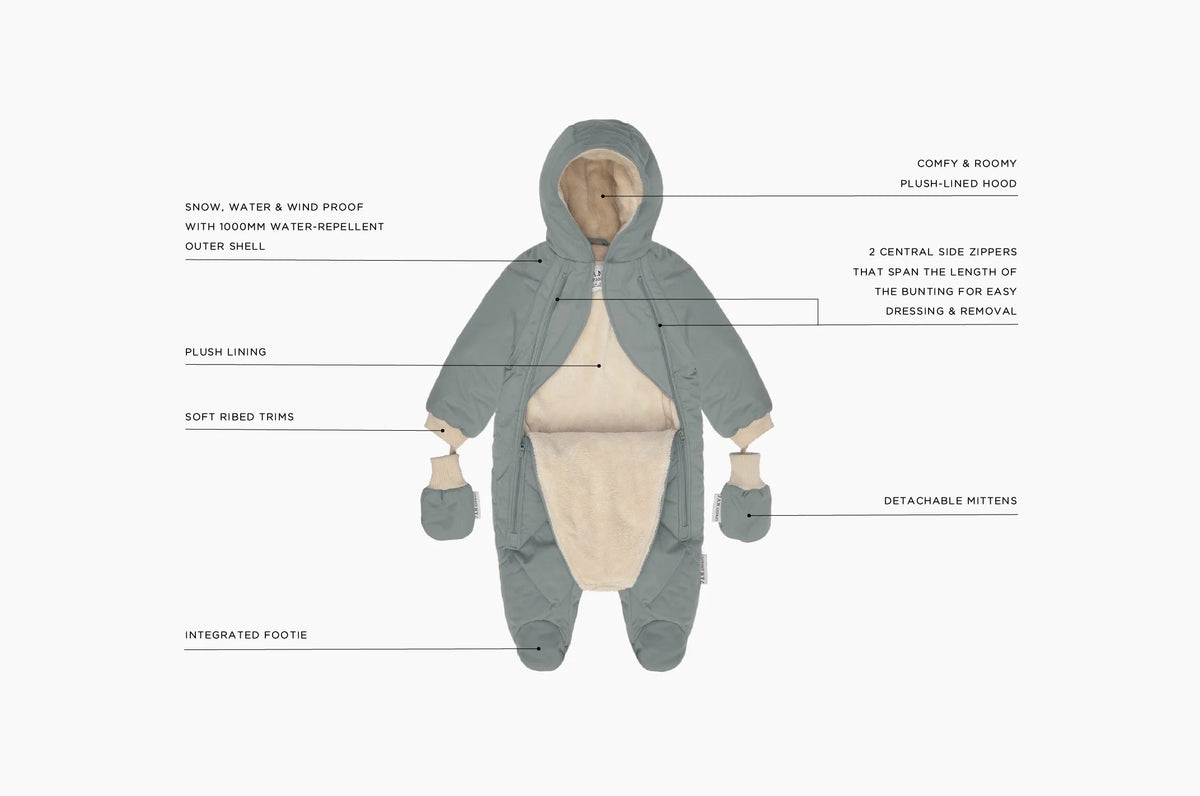 Snow Jumpsuit | 7am Enfant |  Rose Dawn
