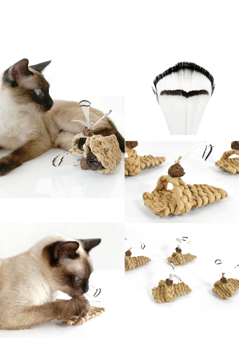 Woven Catnip Slipper