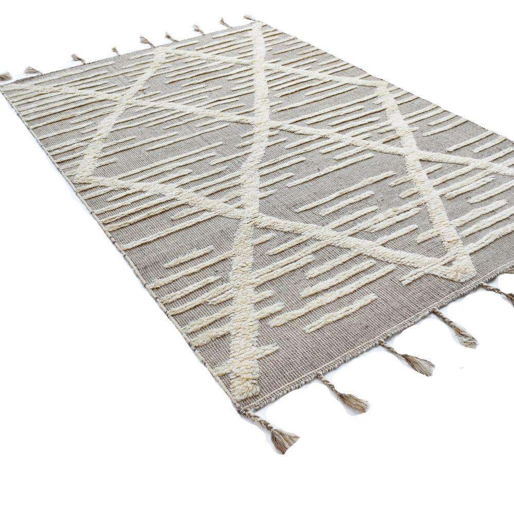 Rain Woven Wool 6X9 Rug