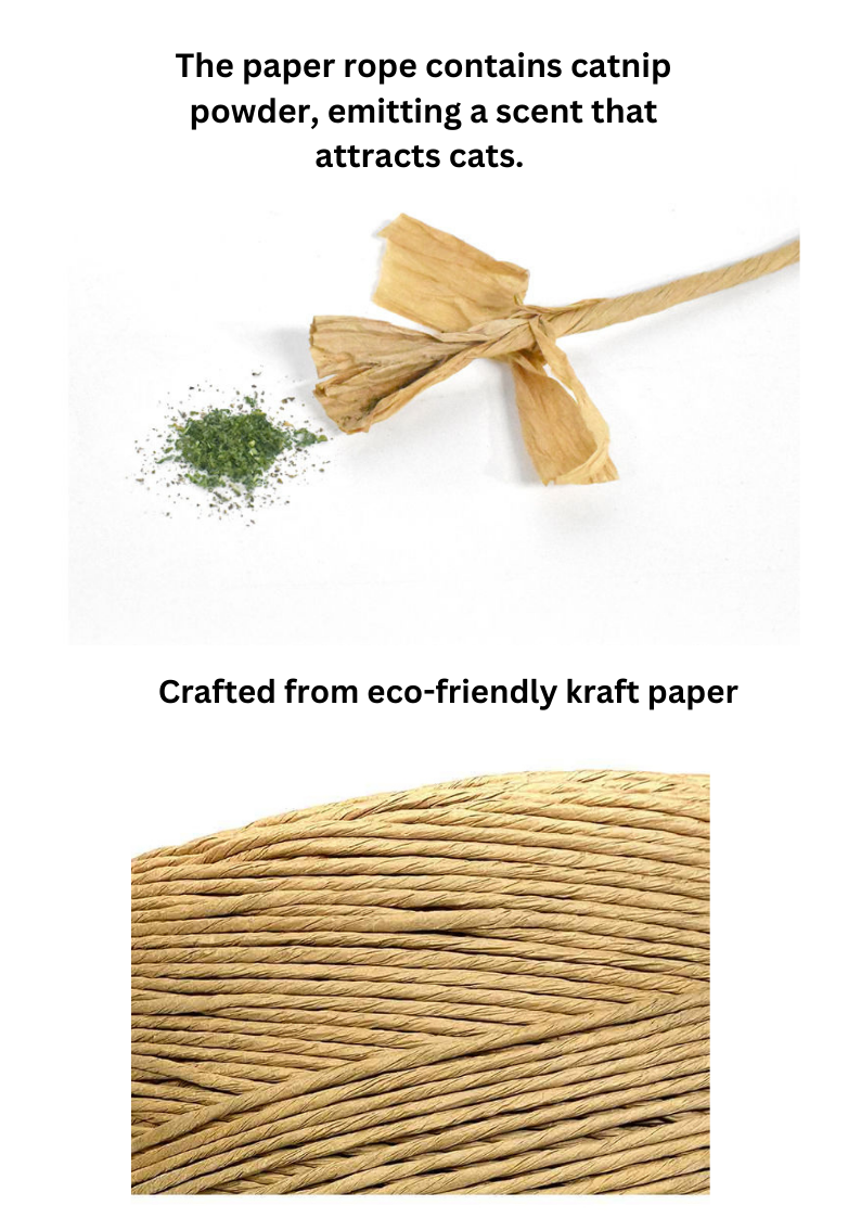 Woven Catnip Pineapple