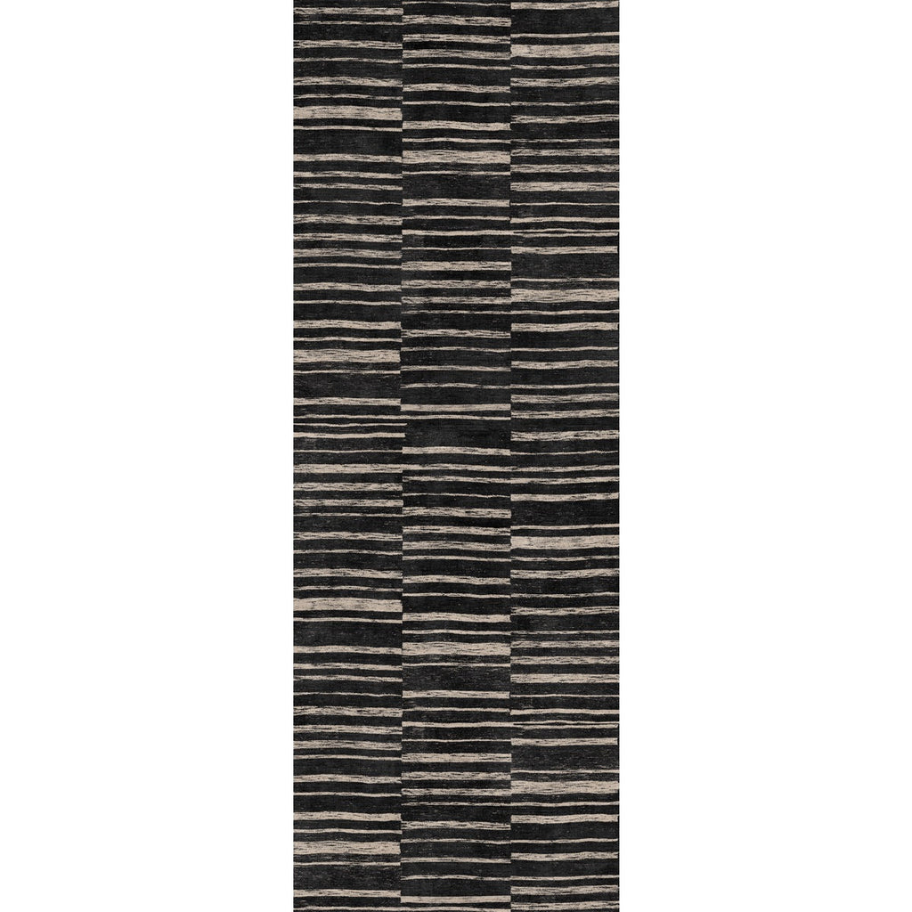 Sahara Black & Natural Rug