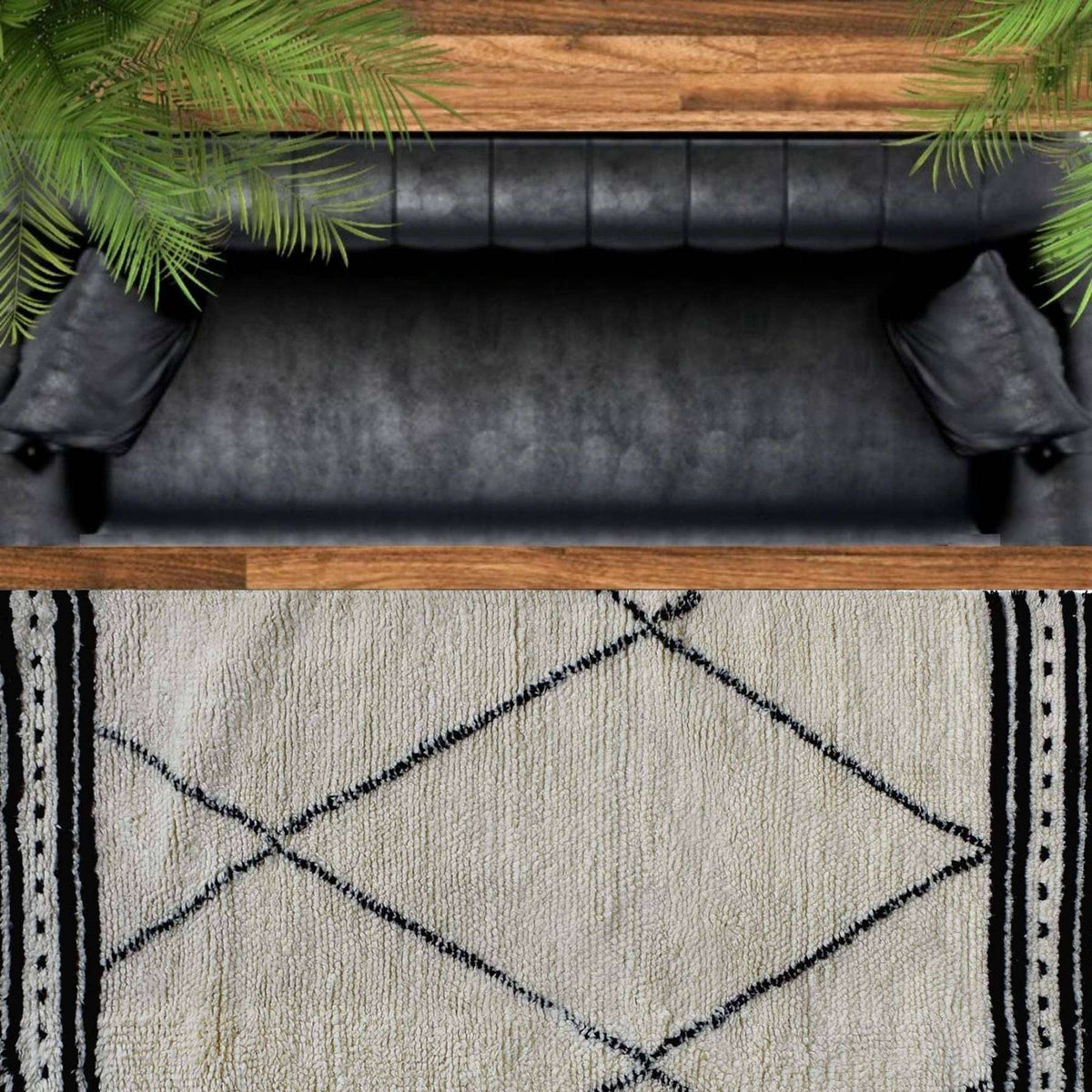 Finn Woven Wool 6X9 Rug