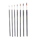 Aquaflex - Brown Synthetic Brush with Long Handle