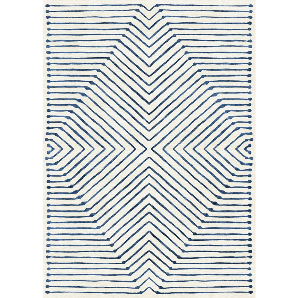 Calator Blue & Ivory Rug