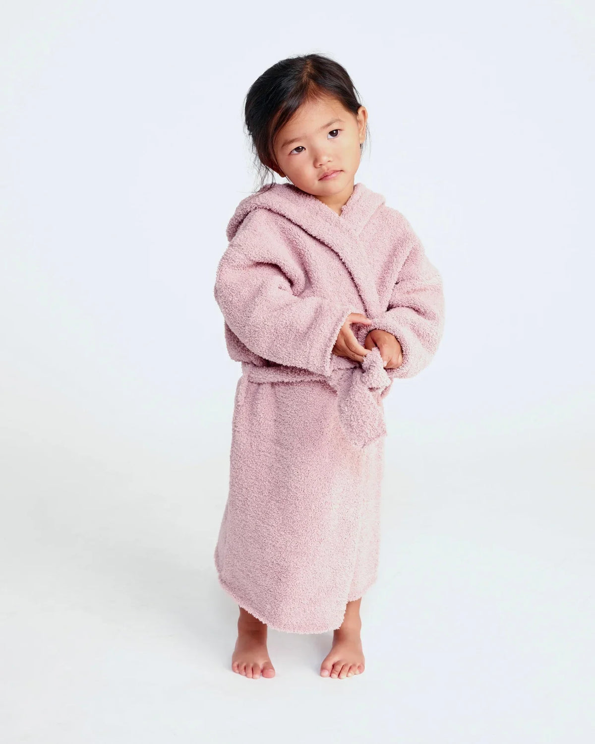 Fuzzy Robe | Ash Rose | 7AM