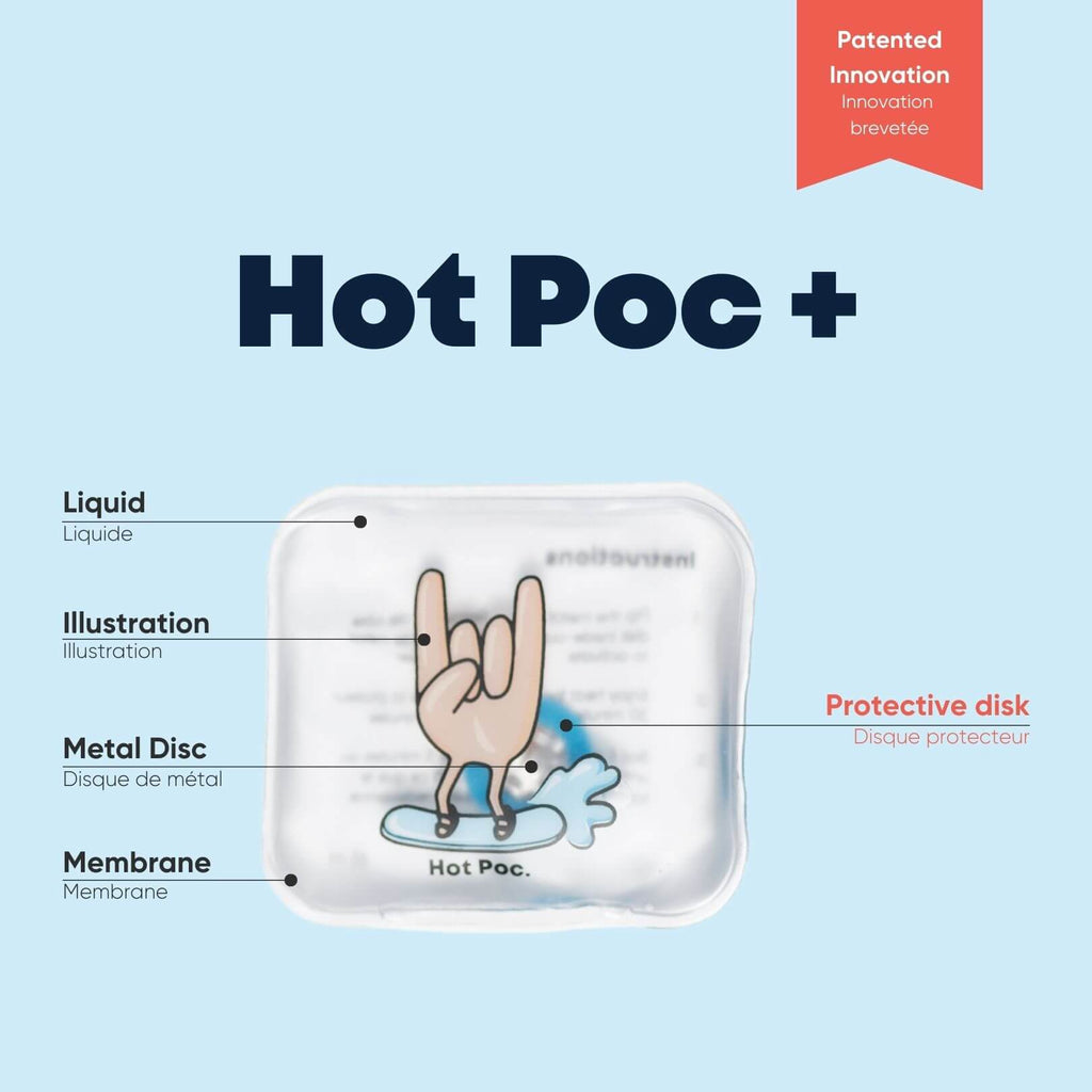 Reusable Hand Warmers 4-Pack | HotPoc