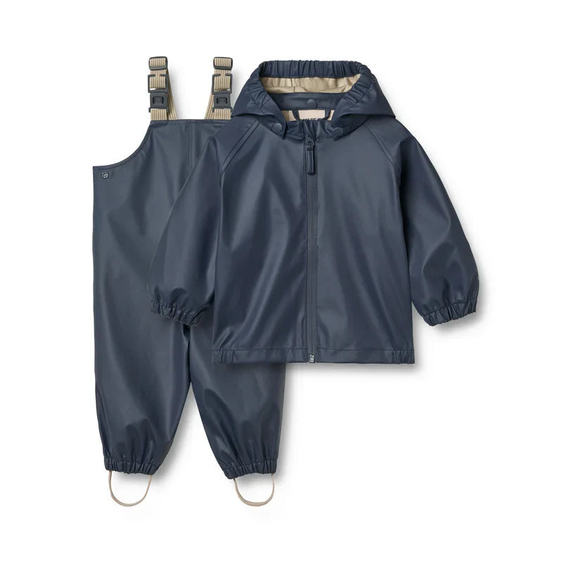 Rainwear Charlie Set | Ink | Wheat Kids