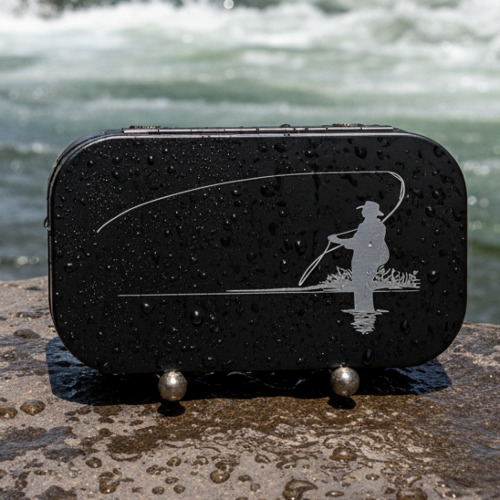 Aluminum Flyboxes with Clips, Windows and Foam