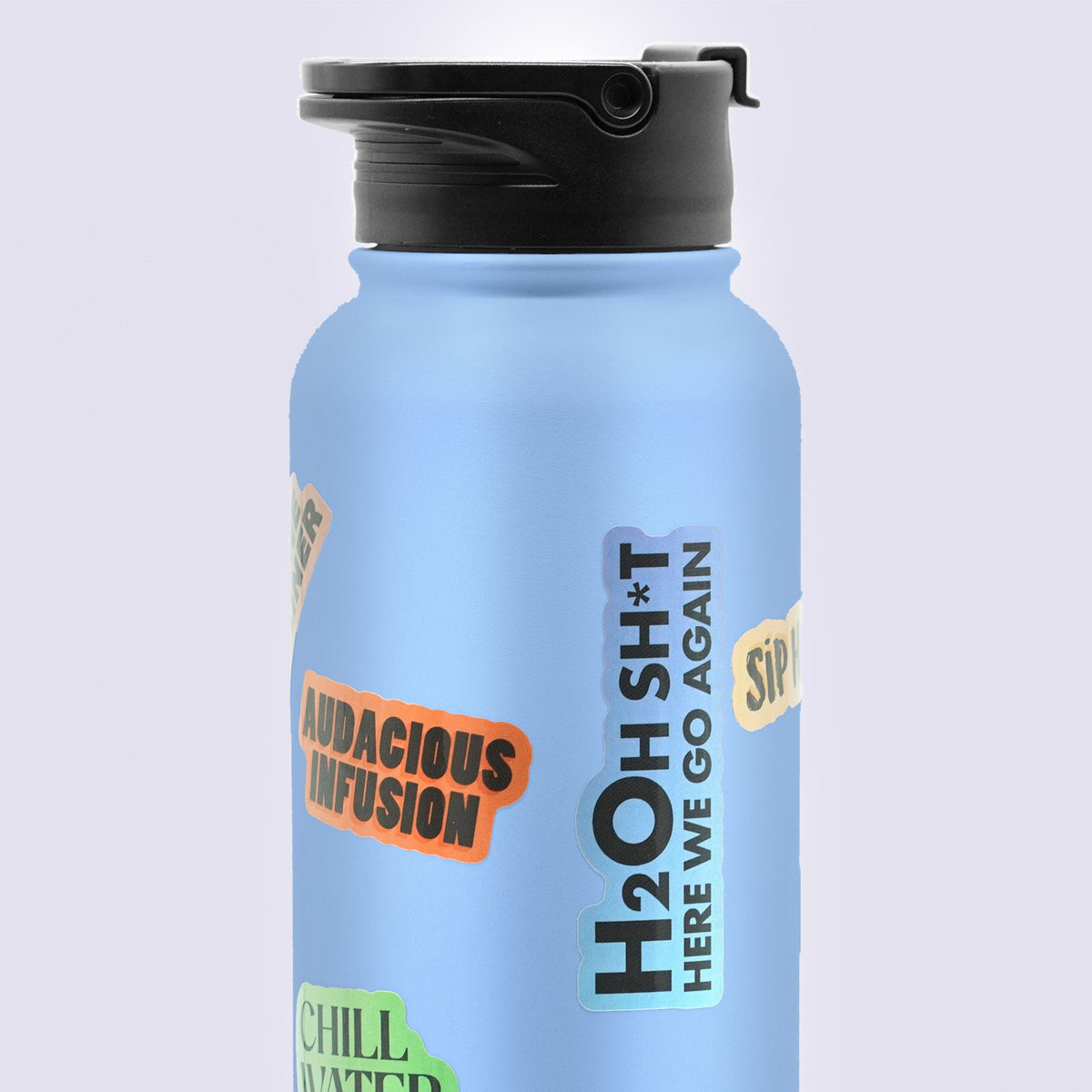 Sassy Bottle/Mug Stickers - Pack 4
