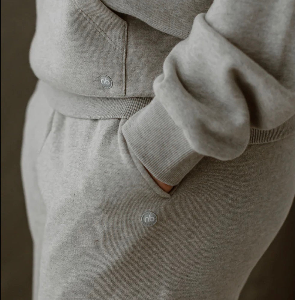 Organic Terry Women's Basics Side Seam Sweatpants | Cloudburst | Nest Designs