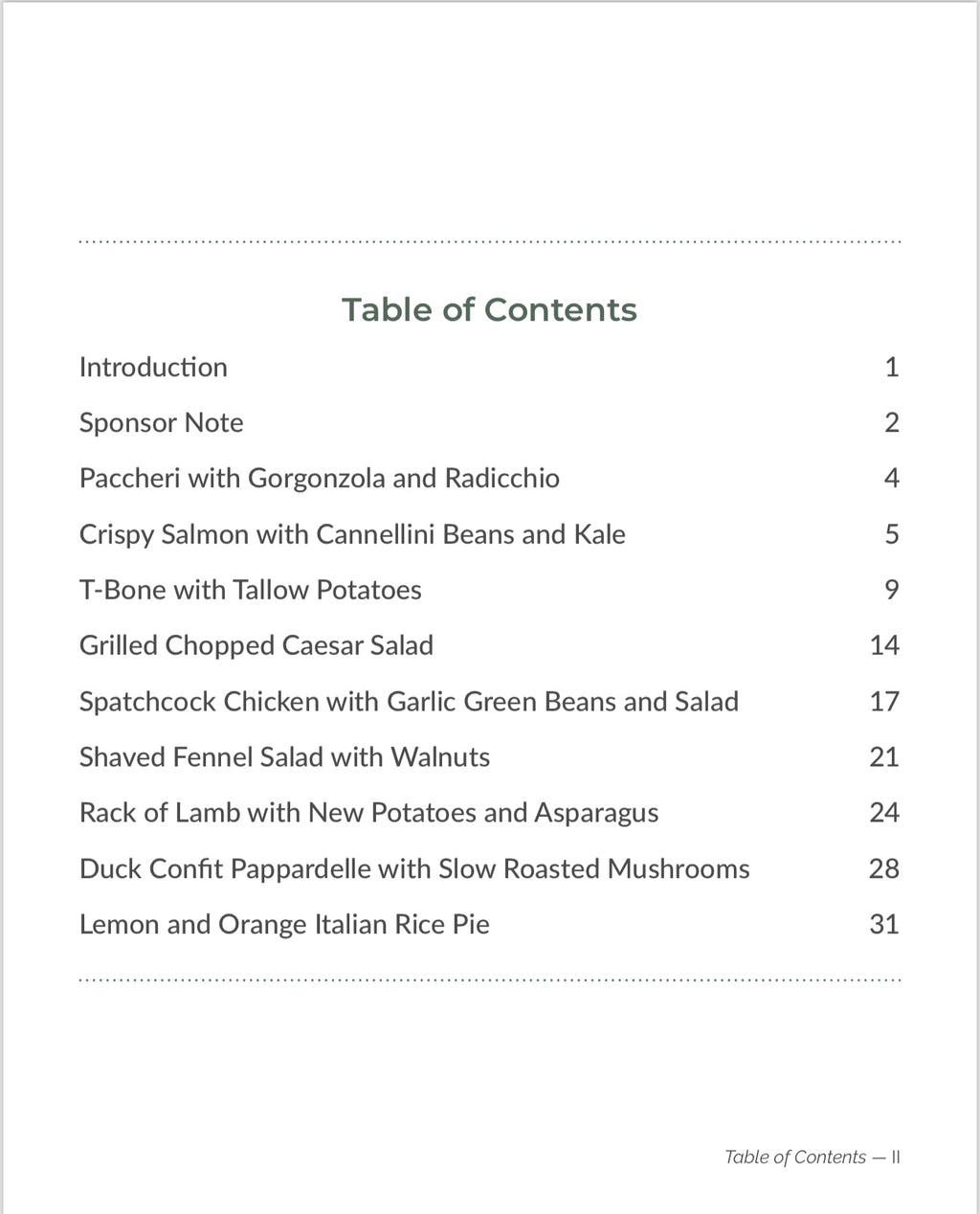 Volume One Digital Cookbook – Restaurant-Quality Meals at Home