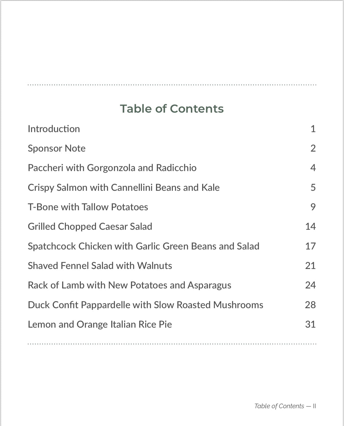 Volume One Digital Cookbook – Restaurant-Quality Meals at Home