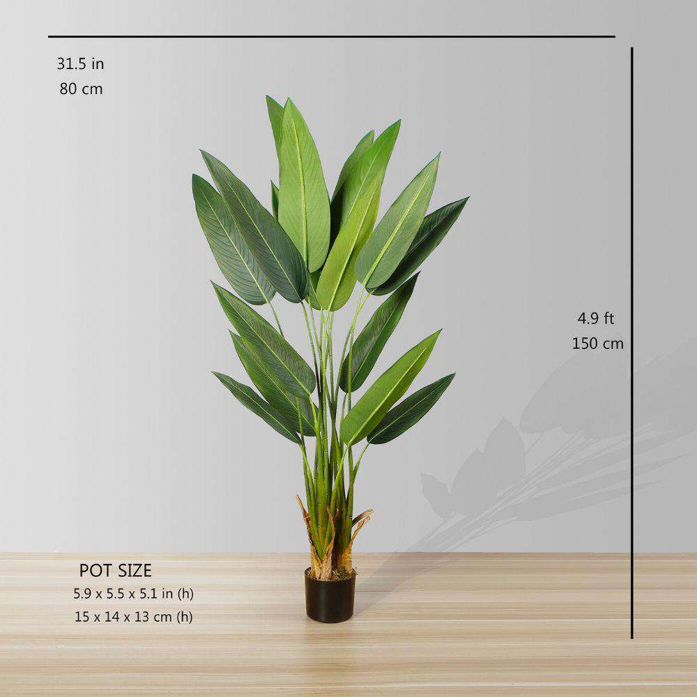 Cana Artificial Canna Potted Plant (Multiple Sizes)