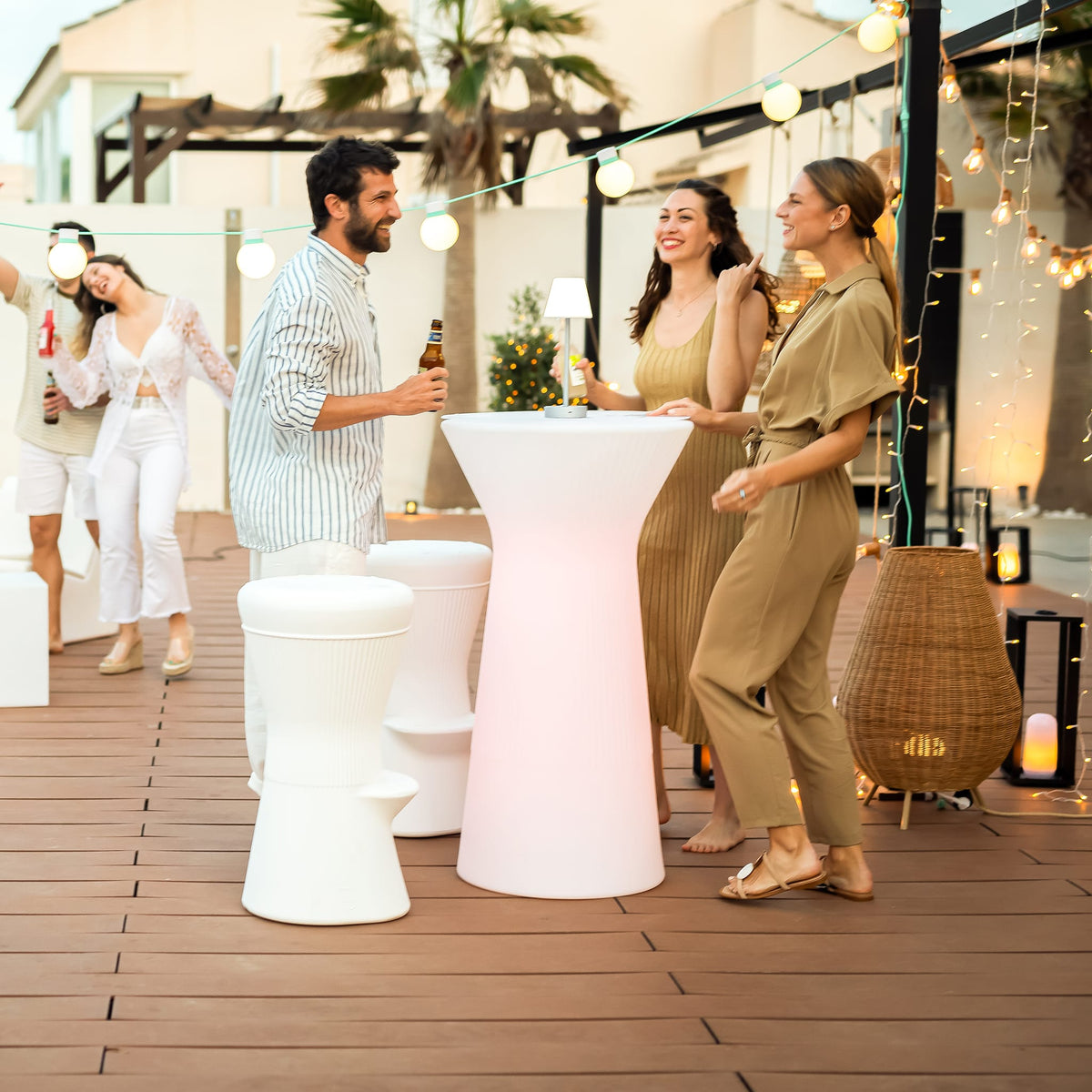 Capri 110<br> Indoor & Outdoor Bar Table