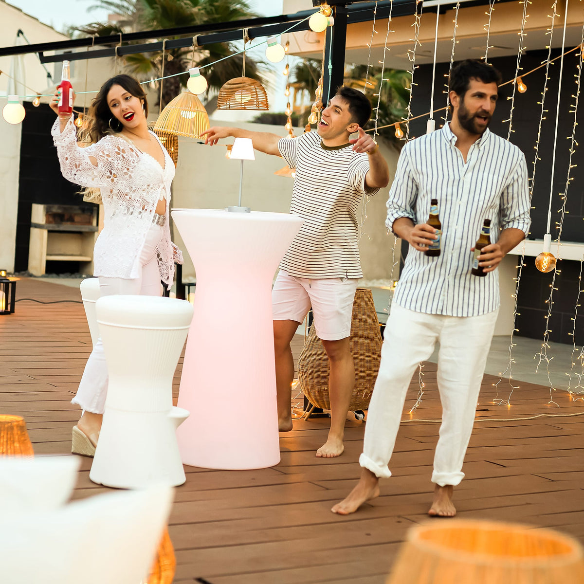 Capri 110<br> Indoor & Outdoor Bar Table