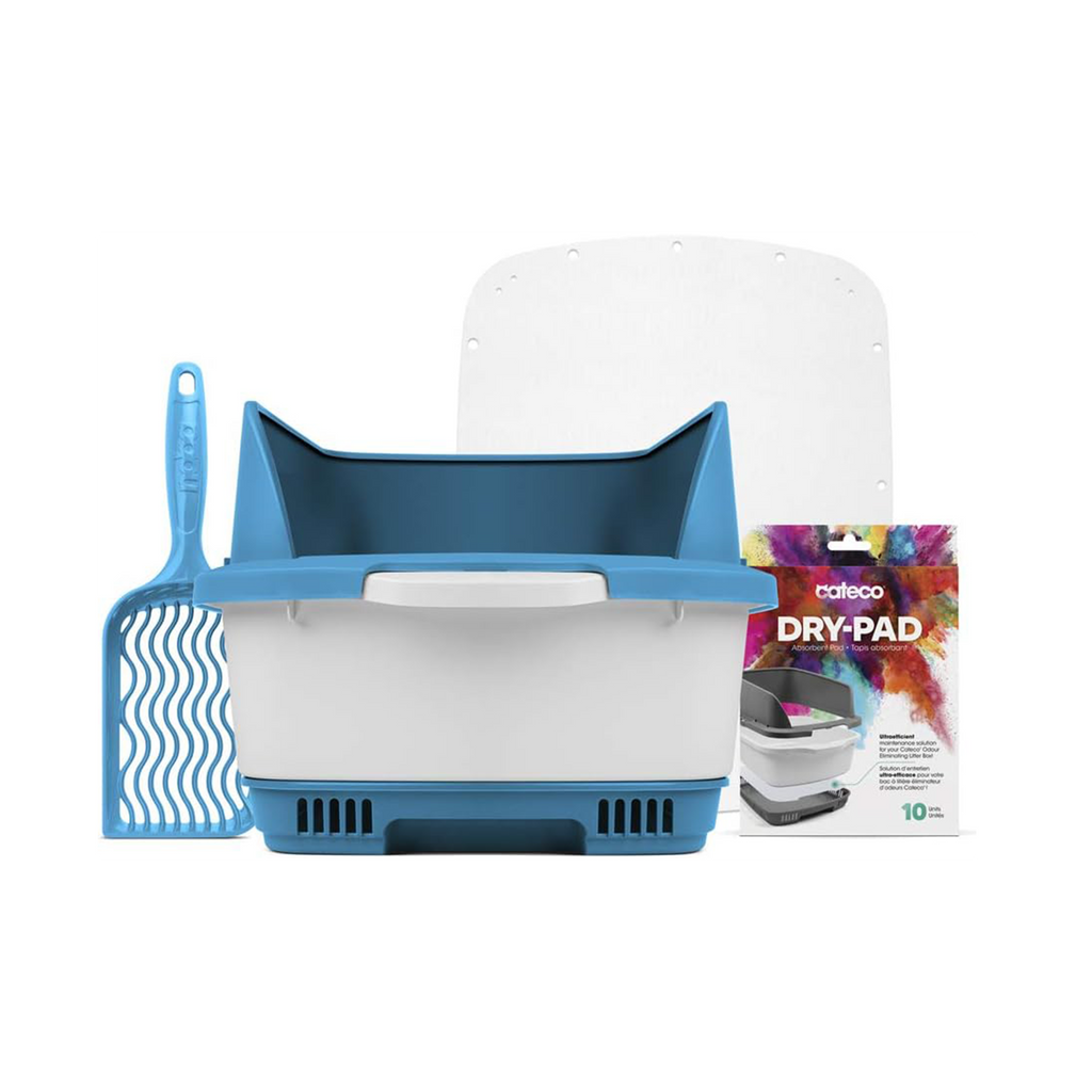 Cateco Odour-Eliminating Litter box - Complete Starter Kit