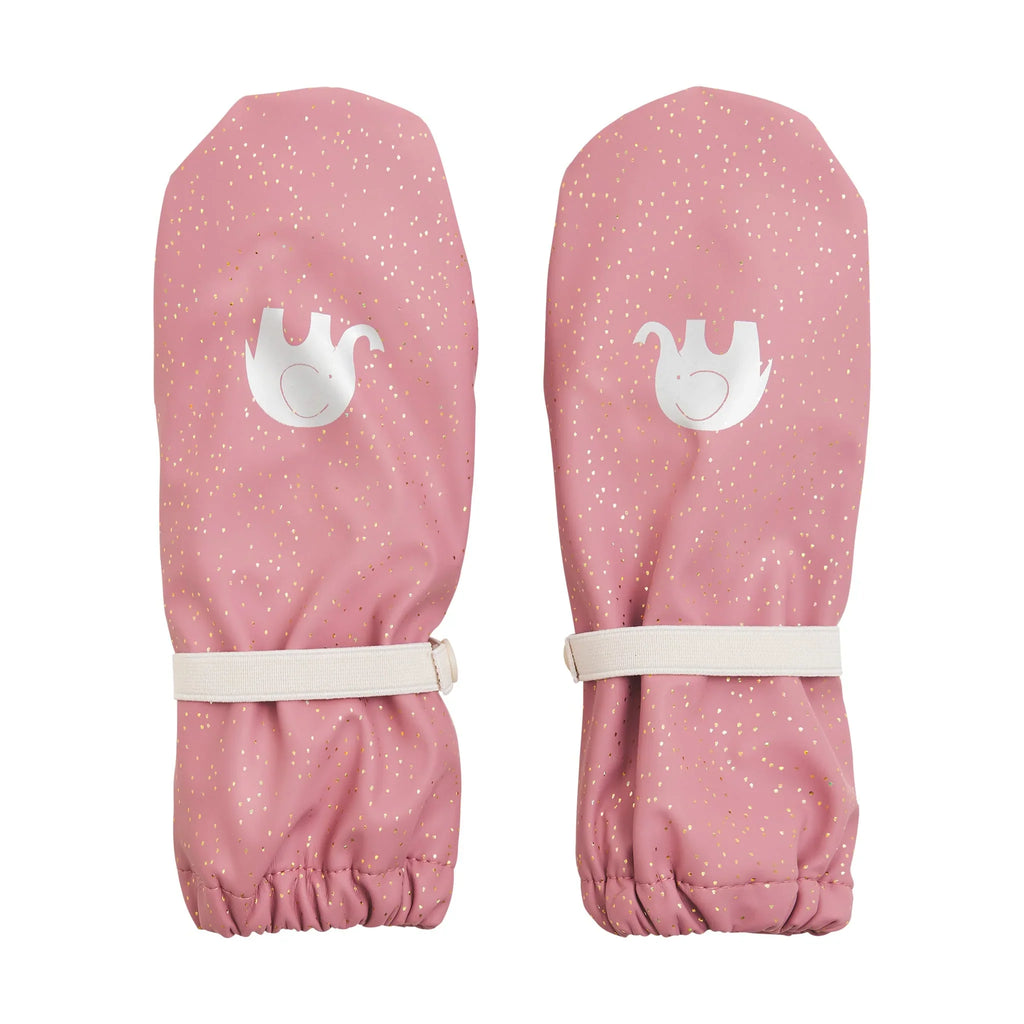 PU Mitts | Pink Glitter | CeLaVi
