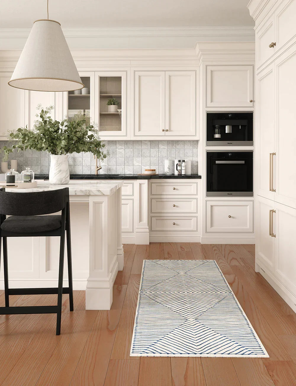 Calator Blue & Ivory Rug