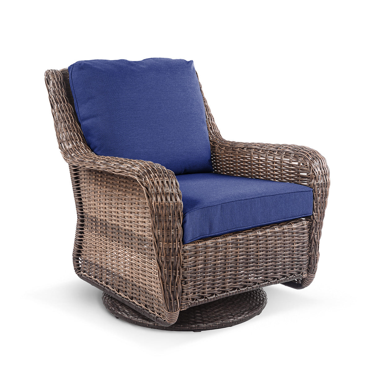 Cambridge Wicker Outdoor Swivel Glider Chair