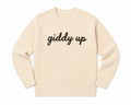 Giddy Up Adult Cotton Sweater