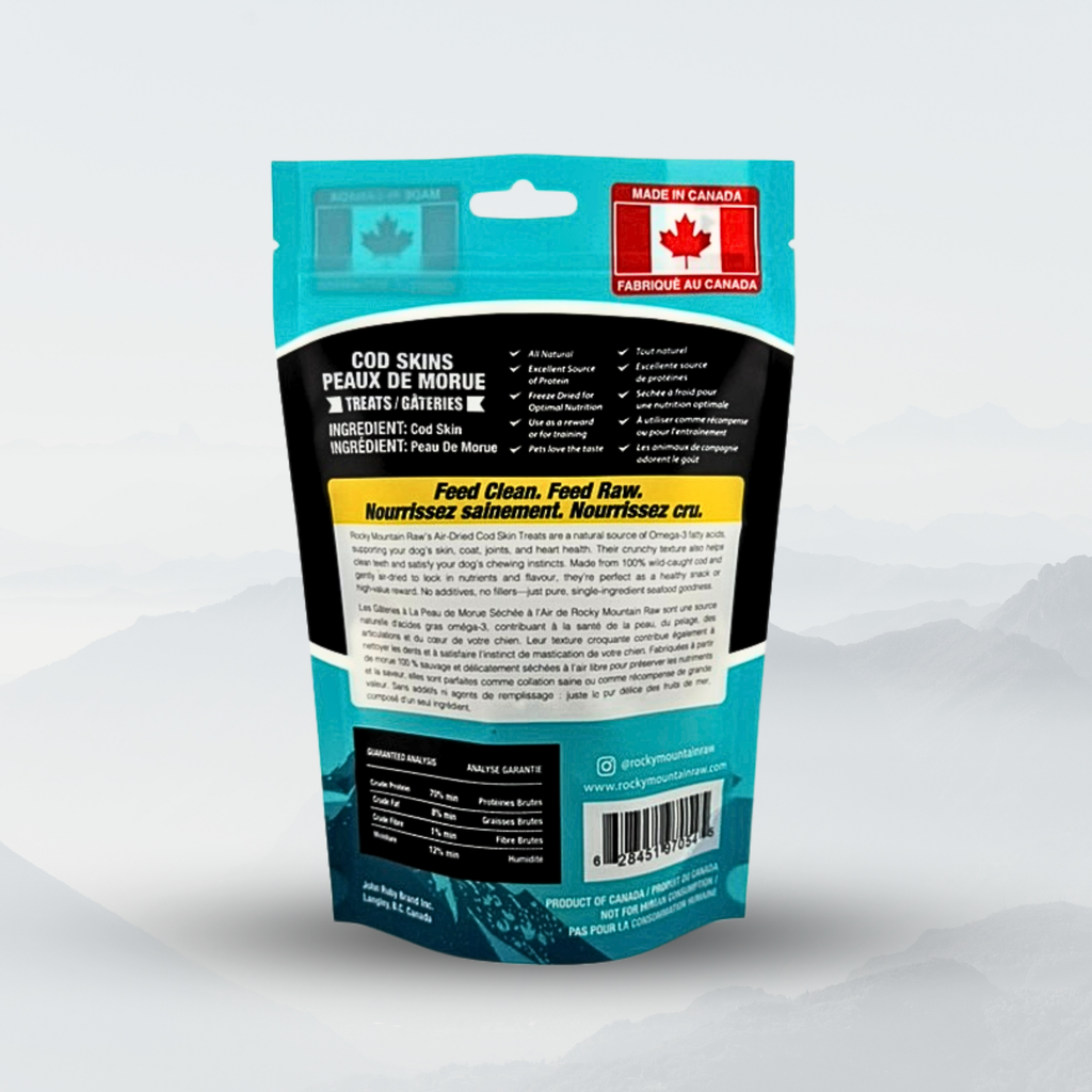 Air Dried Crispy Cod Skins 55g