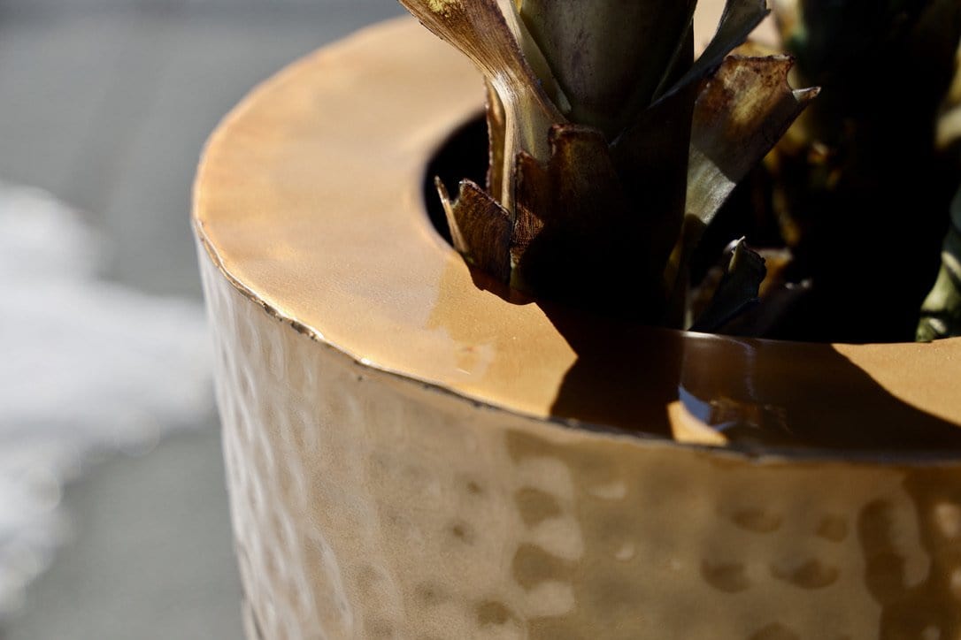 Davi - Brass Planter (Multiple Sizes)
