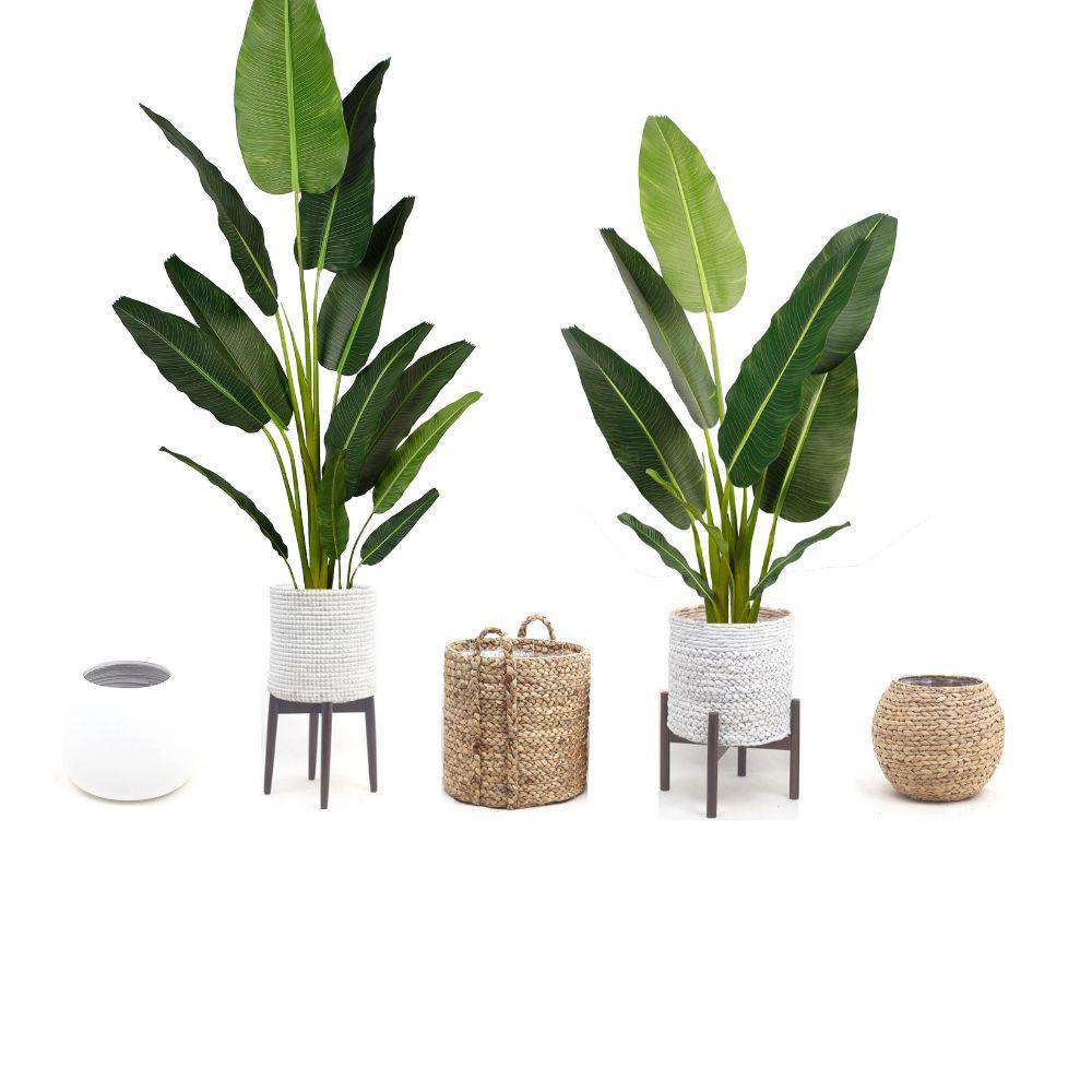 Dani Artificial Travellers Palm Tree Potted Plant (Multiple Sizes)