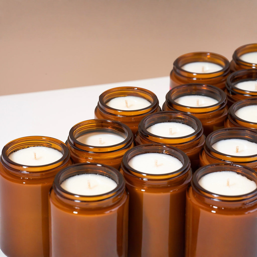 Bougie de soya ZÉNOBIE  musc et fleur de jasmin