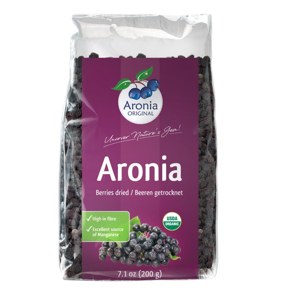 Organic Aronia Berries Dried 7.1 oz (200 g)
