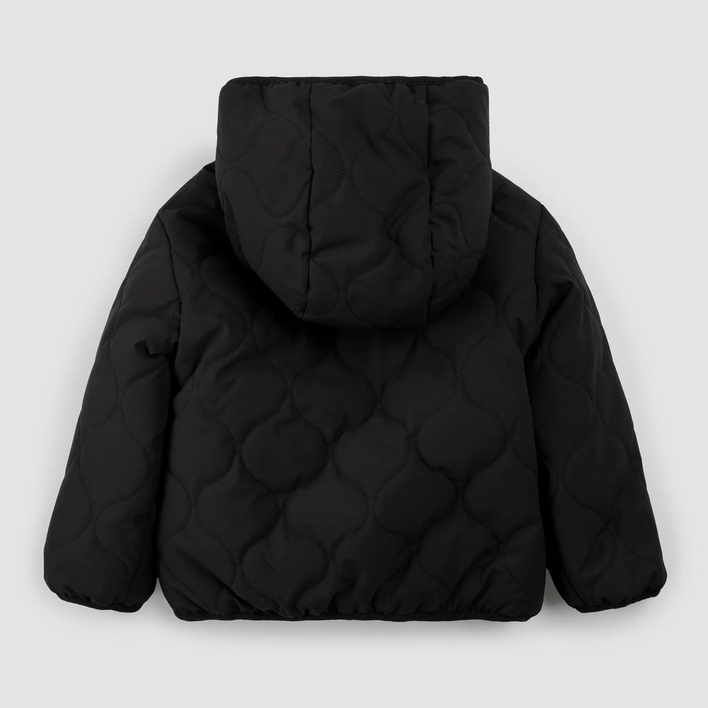 Reversible Jacket | Winter Moss Plaid Print on Black | Miles the Label