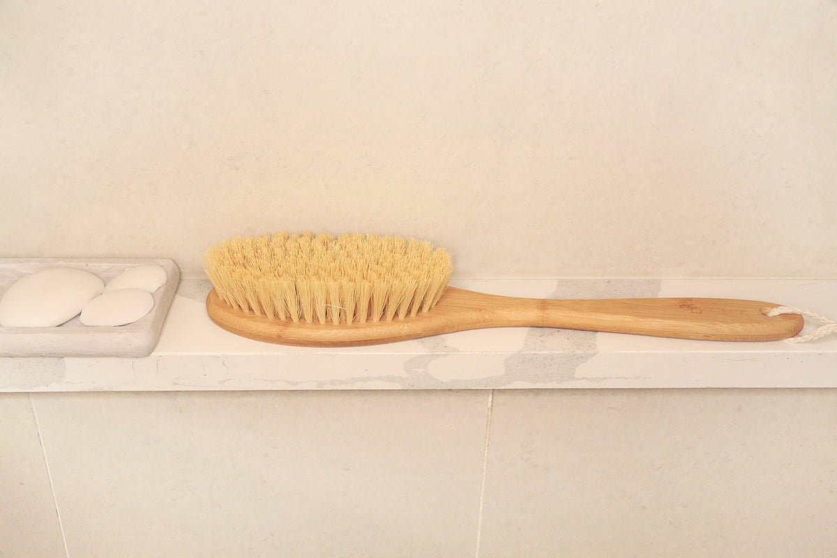 Natural Back Scrubbing Body Brush