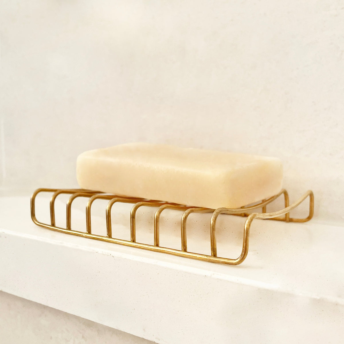 Gold Metal Soap Tray